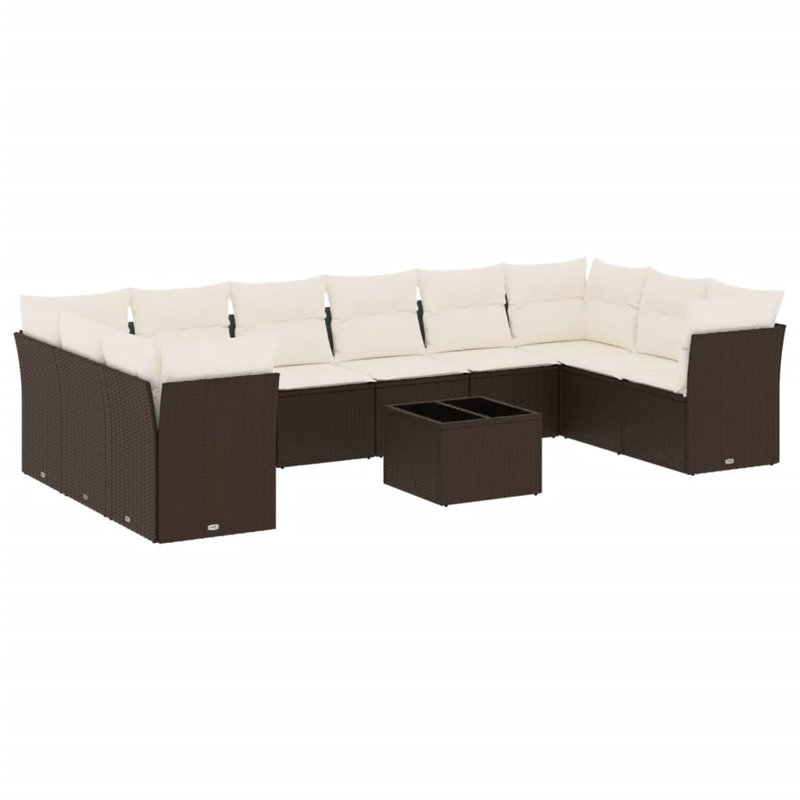 Ensemble de canapé de jardin Vidaxl
