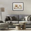 «Neutral Wildflowers Floral Blossoms», reproduction encadrée sous verre, design by Creative Studio-1863186508-1863186511