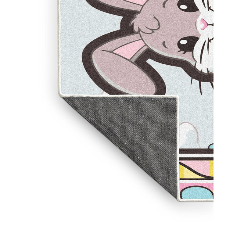 Tapis de vacances de Pâques The Holiday Aisle®, Rectangle 4pi x 6 pi