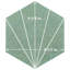 Carreau de porcelaine à motifs pour mur et plancher de 8,63 po x 9,88 po Aster-133387536