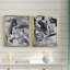 «Black & White Mix III», ensemble de 2 reproductions d'art encadrées-291958955-291959672