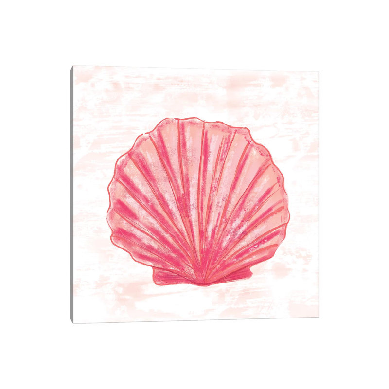 Coral Blush III by Louise Allen - Wrapped Canvas Gallery-Wrapped Canvas Giclée, 45.72 cm H x 45.72 cm W x 1.91 cm D
