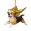 Beagle Dog Angel Holiday Ornament