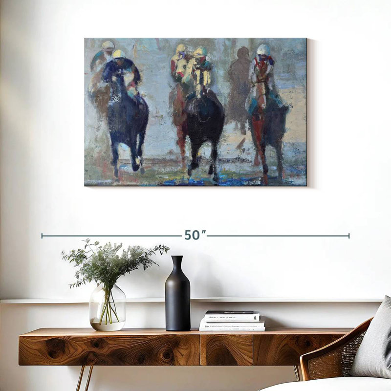 Sireci Thunder Run, 24" H x 36" W