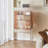 Elegant Frosted Semi-Transparent Storage Cabinet-108303917