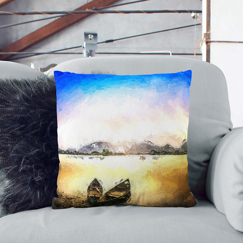 Square Cushion, 40cm H x 40cm W x 15cm D