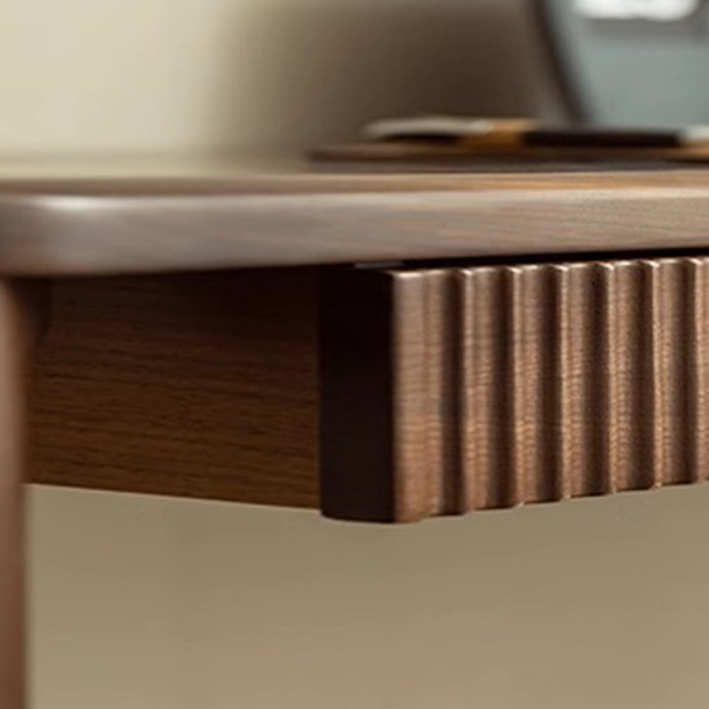 Bureau simple en bois massif, H 29,53 po x l 51,18 po x P 25,59 po