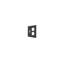 Deltana SWP4762U10B Switch Plate, Single Switch/Double Outlet in Oil-rubbed Bronze