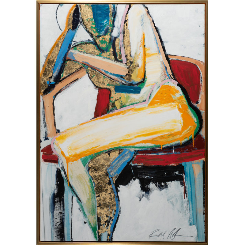«Golden Girl» par Robert Robinson, reproduction d'art sur toile