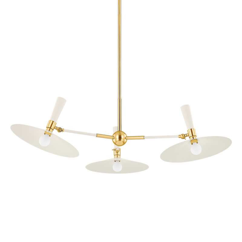 Lustre 3 lumières Milena par TALI Roth x Mitzi