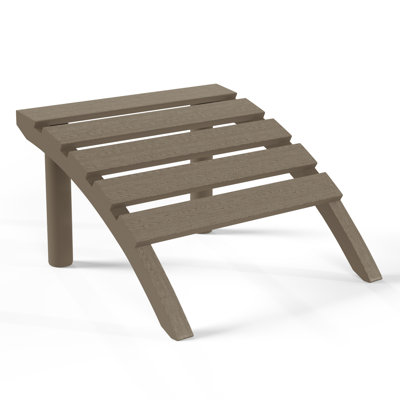 Outdoor Poly Adirondack Ottoman