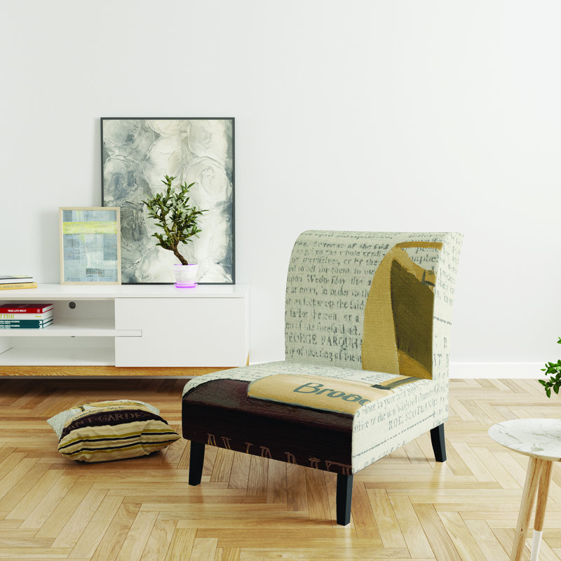 Fauteuil de chambre rembourré Gold Fashion High Hells III - Glam