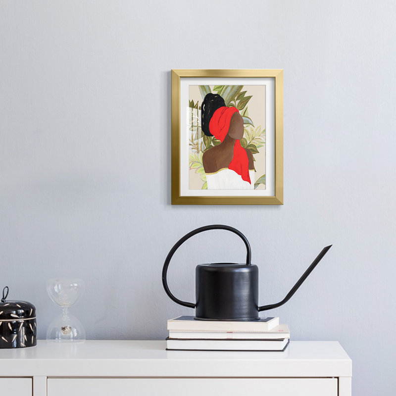 «All That Beauty I», impression encadrée, H 28,5 po x l 20,5 po, Doré