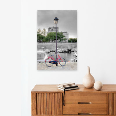 Bicycle St Martin Canal #1 - Landscapes People And Places Photography Bicycles Art