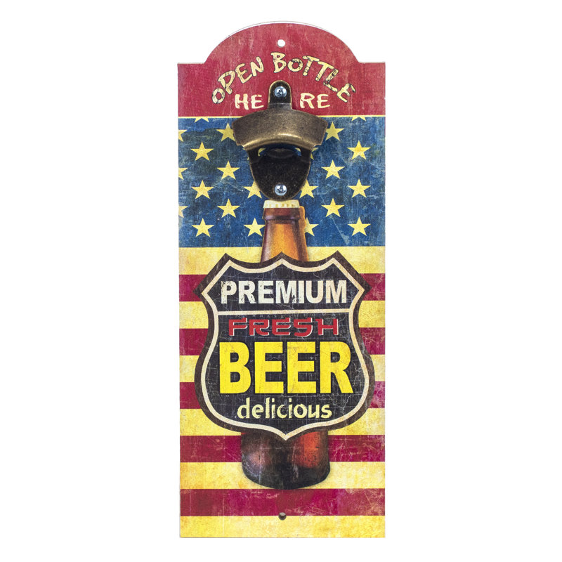 Bomar Wood Bottle Opener