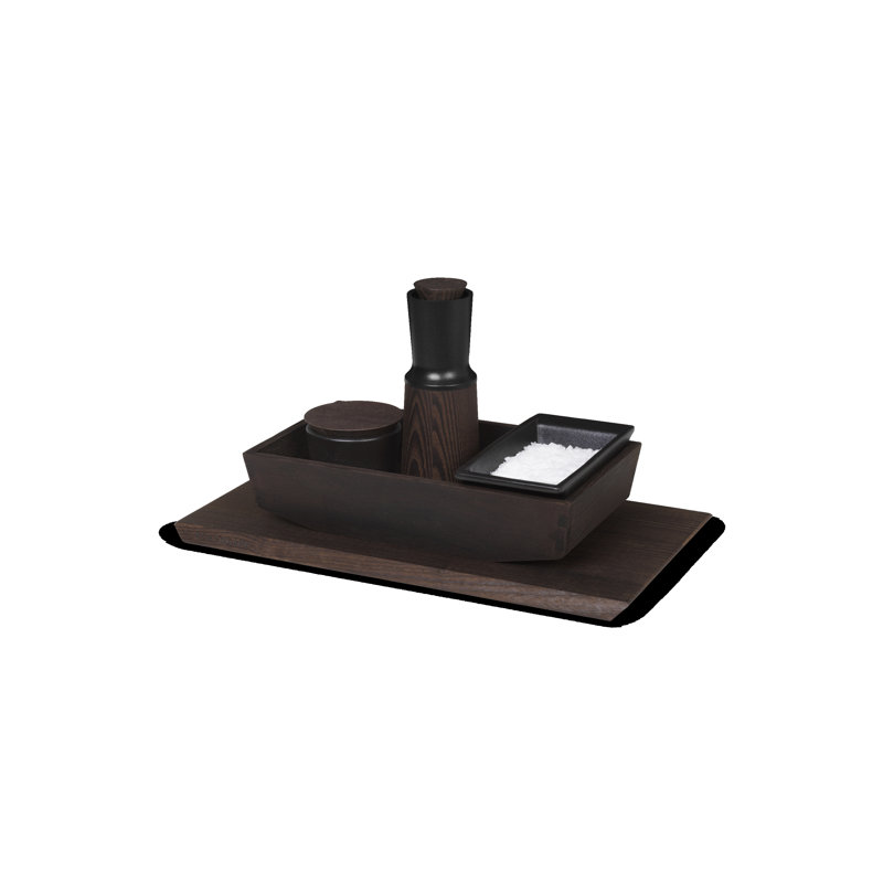 RÅ Grinder, Black/Brown, H: 7.9", 7.9"H x 3.1"W