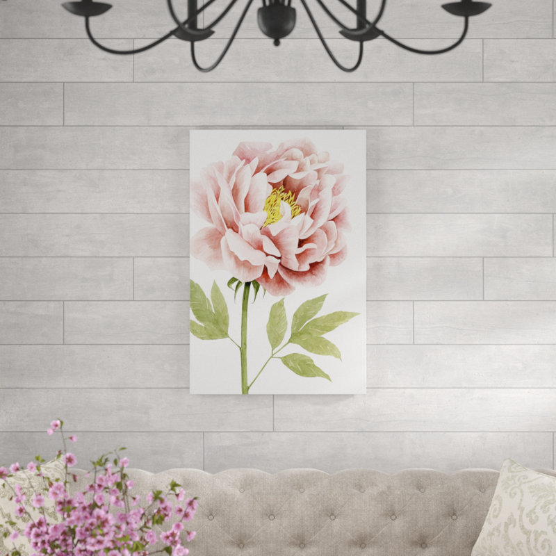 Peony I by Grace Popp - Painting Print, 91cm H x 61cm W, Wrapped Canvas