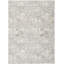 Tapis abstrait en polyester gris Brejae-1384746188