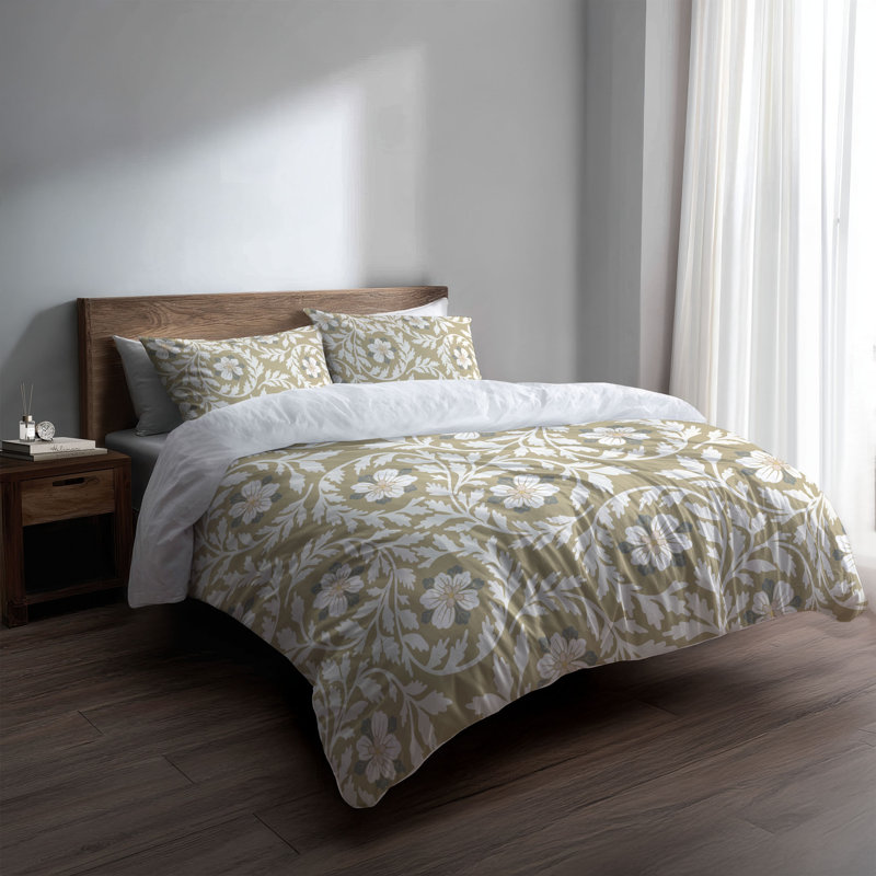 Ensemble d'édredon léger Gracey, Camel, King Comforter