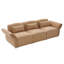 Canapé Cloud vintage à assise profonde avec velours doux et coussins lombaires
