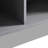 60.6'' Tall Display Cabinet With Tempered Glass Door In Grey - Led Lighting, Two Drawers, Adjustable Shelves For Living Room, Office & Study Lights And Drawers Modern Storage Office,