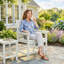 Chaise de patio empilable-317872371