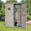 Remise de rangement verticale en bois massif l 4 pi x P 2 pi