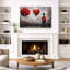 «Love ballons», graffiti, impression sur toile, impression sur toile encadrée-126031670-126031668