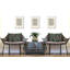 Oreiller réversible intérieur / extérieur à imprimé zébré Franki-130512496-130512497