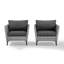 Chaise de patio avec coussins Mosier