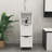 Bathroom Floor Cabinet With 2 Drawers And 1 Storage Shelf