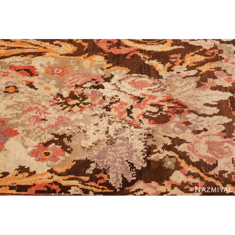 Tapis brun primitif Karabagh