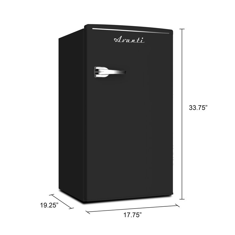 Avanti Retro Series Compact Refrigerator and Freezer, 3.0 cu. ft. & Reviews