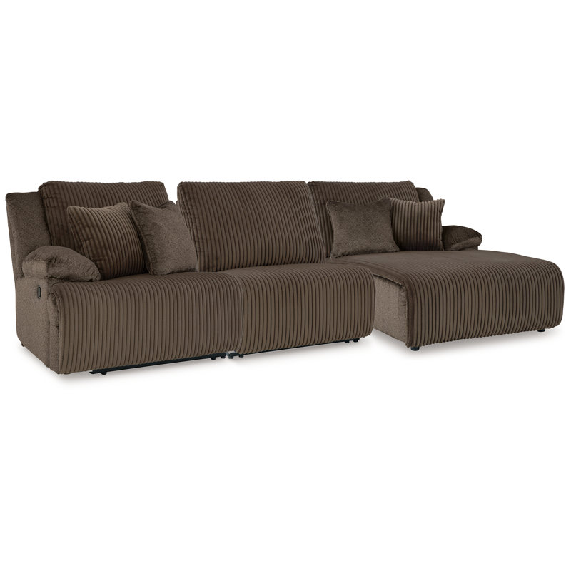 Canapé modulaire à méridienne 3 pièces Top Tier, Orienté à droite