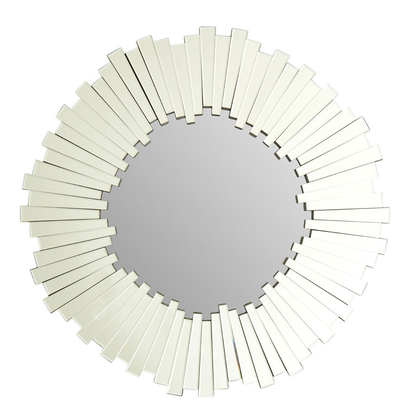 Solid Wood Flat Wall Mirror
