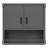 Metal Wall-Mounted Tool Storage Cabinet With Locking Door And 1 Shelf 1 Opened Drawer For Garage Warehouse,Office,Assembly Required-552990917