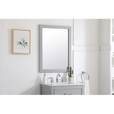 Miroir de salle de bain moderne et contemporain Metcalfe