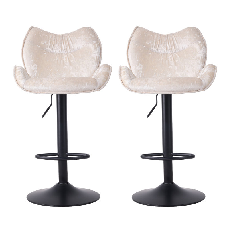 Swivel Upholstered Counter Stool