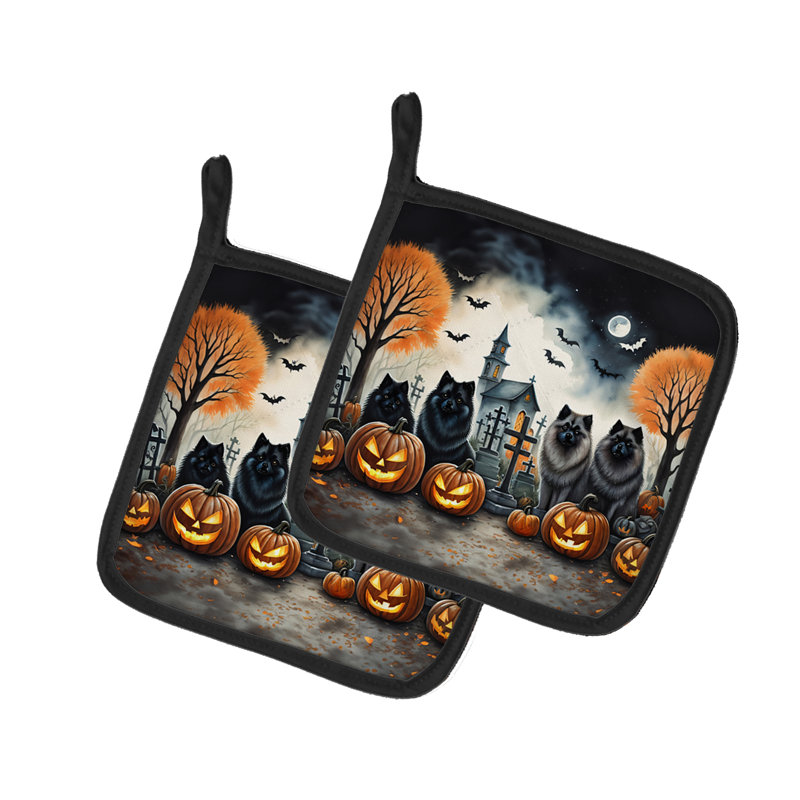 Paire de poignées Keehond Spooky Halloween