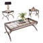 Meghans 3 - Piece Glass Top Living Room Table Set-282745712