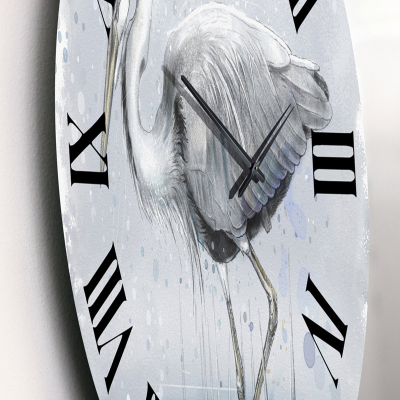 Horloge murale grise, Petit