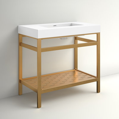 Ensemble de meuble-lavabo simple 35,8 po Jerrod