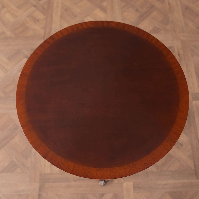 Solid Wood End Table with Storage