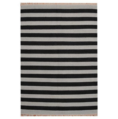 Wool Striped Indoor Rug