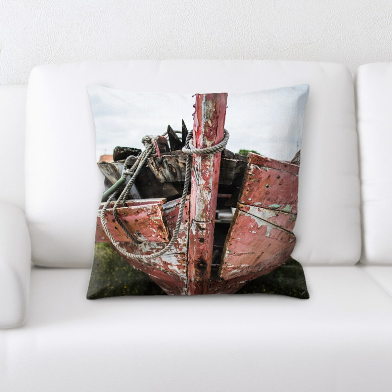 Microsuede Reversible Throw Pillow