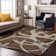 Premium Machine Washable Mayfield AMF1022 Circles Rug