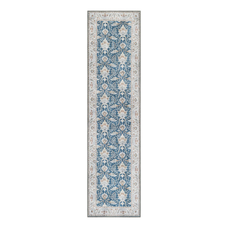 Mochnick Performance Chenille Floral Indoor Rug, Runner 2' x 8'