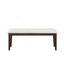 Banc moderne, banc rembourré d'aspect classique