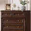 Armoire d'appoint en noyer massif