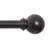 Wayfair Basics Ball End Single Curtain Rod, 28-48" or 48-86" Adjustable Length, 5/8" Dia. Steel-737668630-737442054